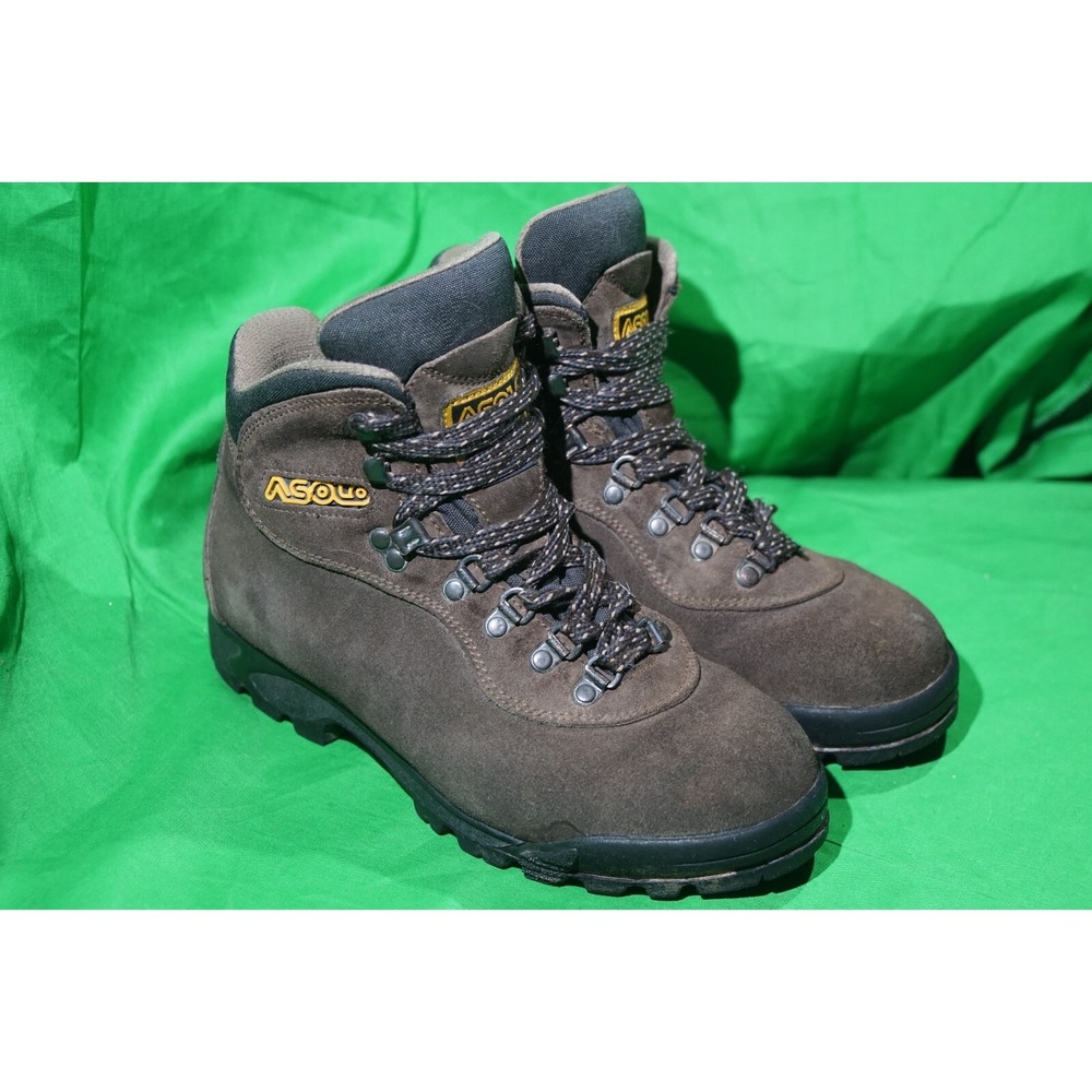 Asolo Boots Mens UK 6 / US Womens 7.5 Brown Rainier Plus Leather Walking Hiking